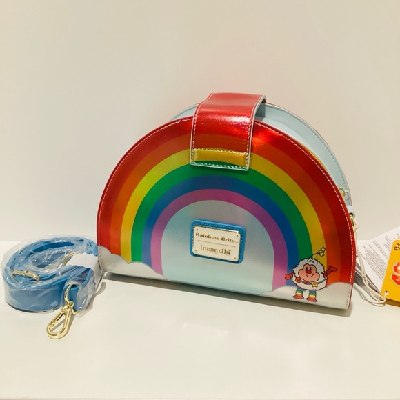 Loungefly x Rainbow Brite & Starlite Colorful Light-Up Figural Crossbody Bag - Picture 3 of 6